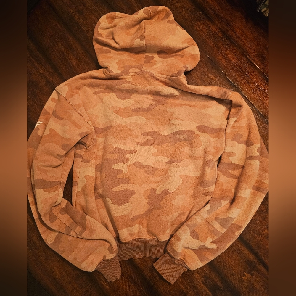 Fabletics Teddy Large Camo Tan Latte Xs Sweatsuit… - image 7